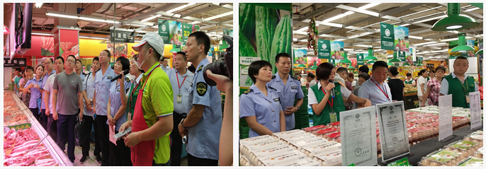 华润万家在陕西全力开展2018年度“放心肉菜示范超市”创建工作