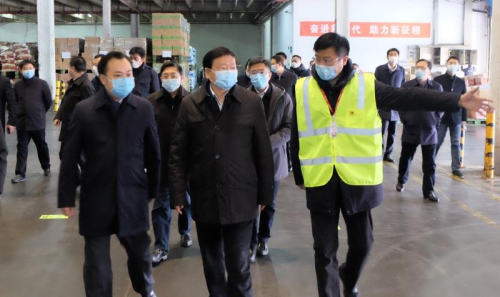 江苏省委书记娄勤俭高度肯定苏果保供稳价和防疫工作