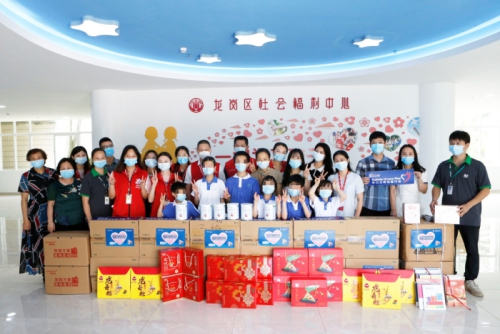 “万家社区守望计划”——华润万家开展六一关爱特殊儿童活动