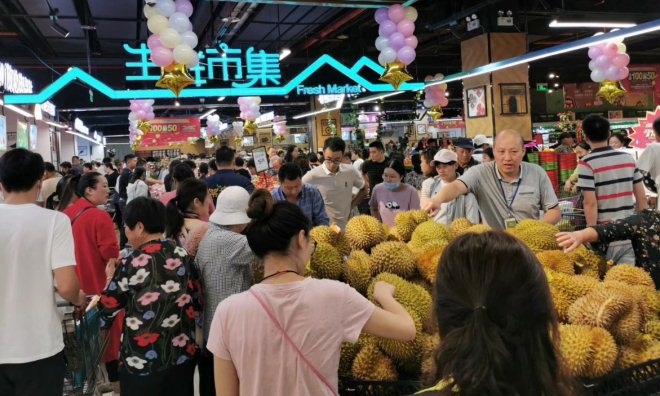 苏果连云港赣榆金海东路大卖场开业 首日客流达1.5万