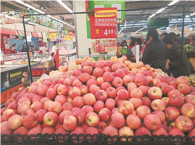 助力产业扶贫，苏果热销“陕西果”
